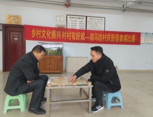 齐都镇南马坊村庆新春文体系列活动之二 ——象棋比赛