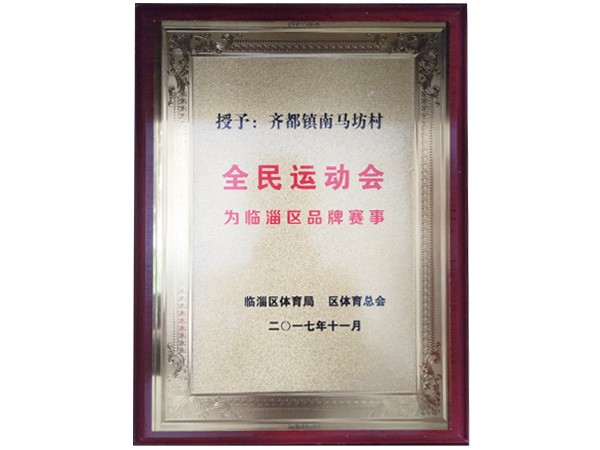 全民运动会品牌赛事